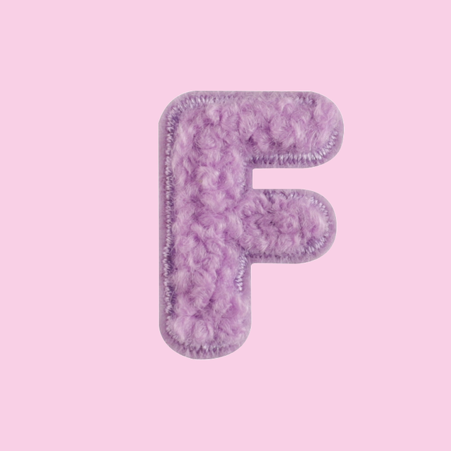 Fluffy Alphabets F