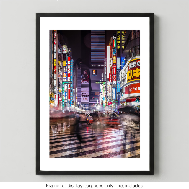 Shinjuku in the Rain