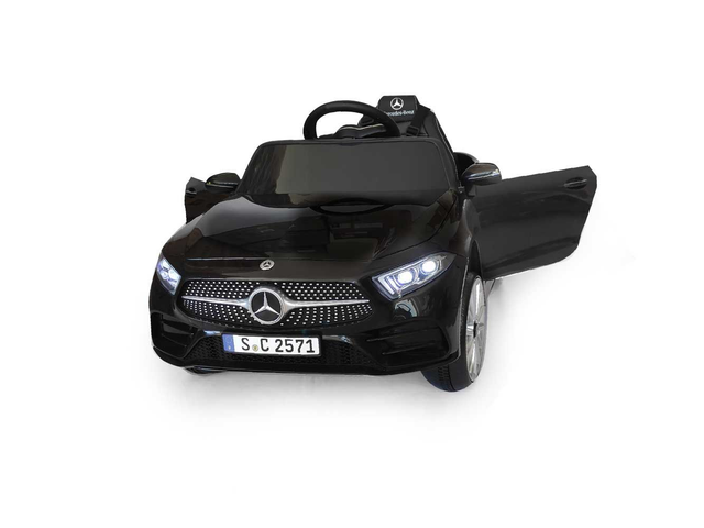 GIOCHI GARDEN , Mercedes elettrica per bambini Cls 350 AMG 12V (NERA)