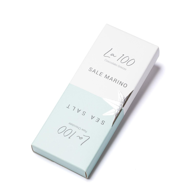 Cioccolato Sale marino • La100 - Cioccolato grezzo