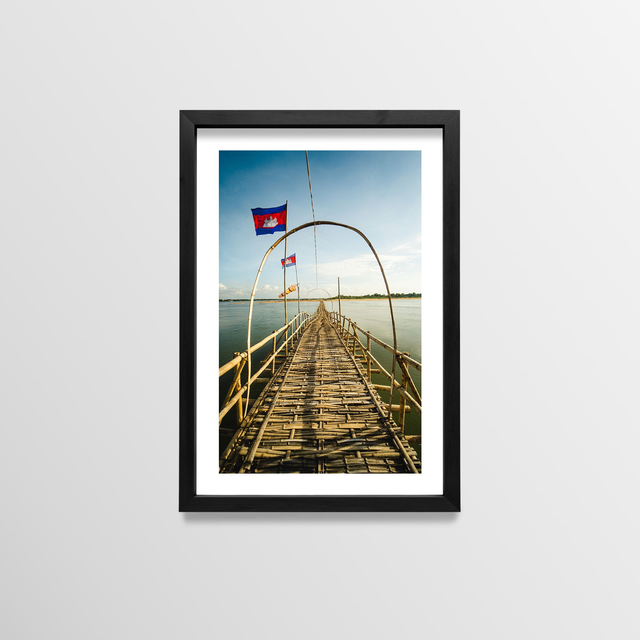 Bamboo Bridge - Cambodge