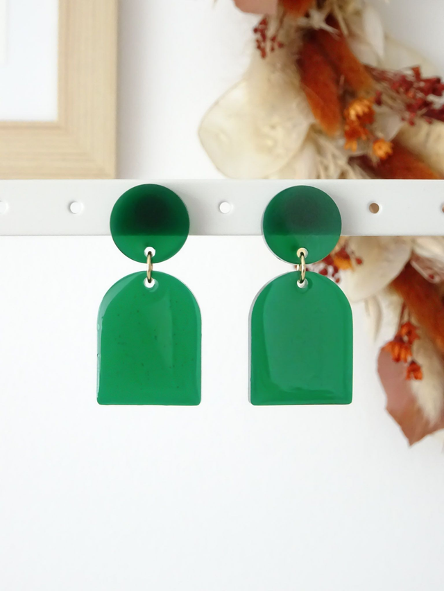 Puce et arche : Vert transparent