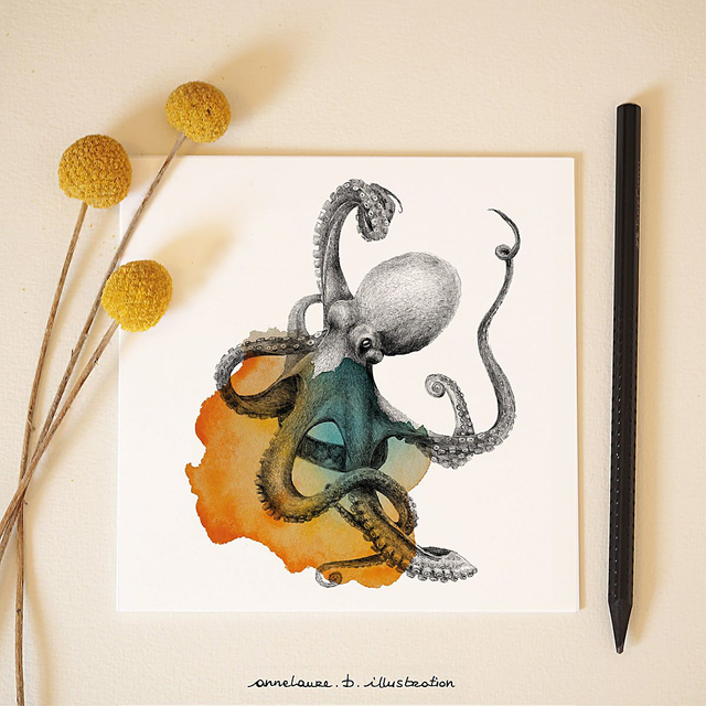 Carte &quot;Pieuvre&quot;