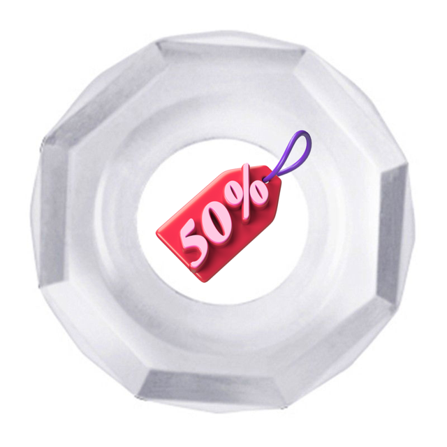 POWERPLUS Cockring Transparent