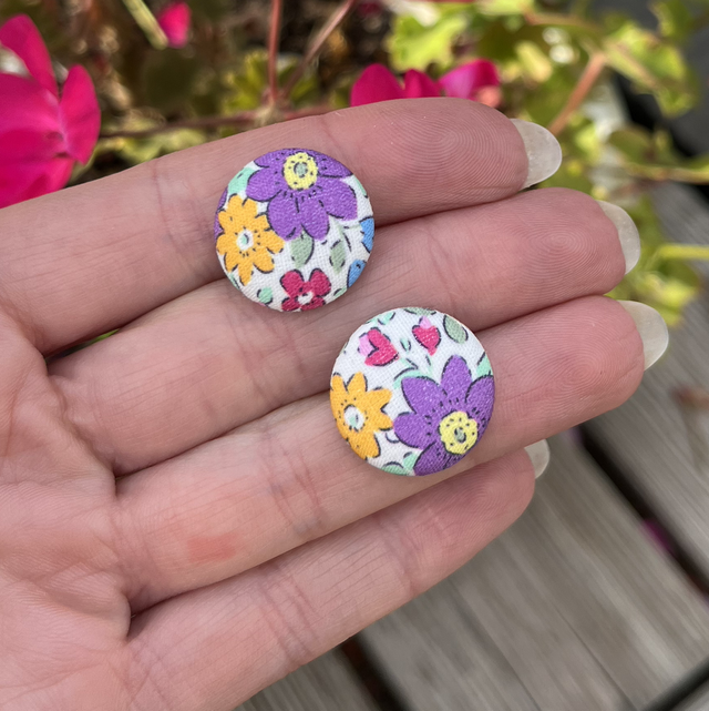 Mini sidonie liberty rose/violet