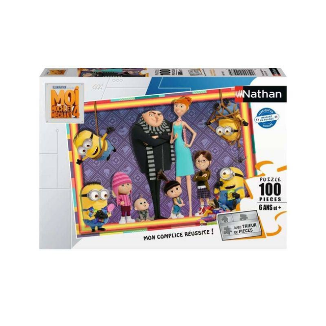 Ravensburger Nathan Puzzle 100 P - Titre Non Définitif / Moi Moche Et Méchant 4