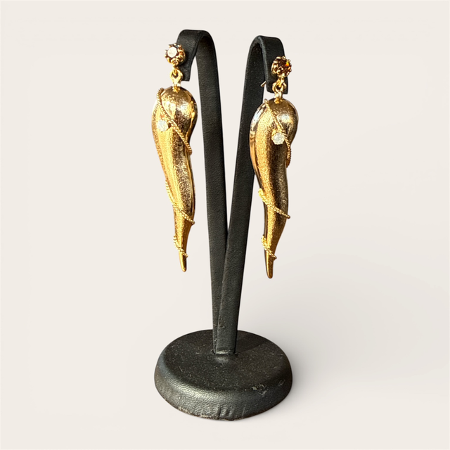 Orecchini corno 26AG-2