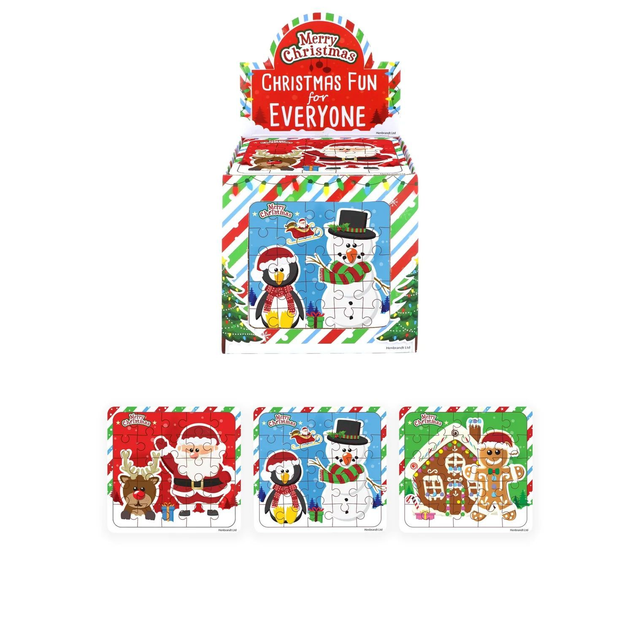 Mini Christmas Jigsaw Puzzles 13 x 12cm - only 50p each