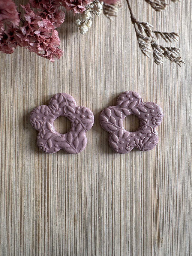 Pampilles MIA - vieux rose à relief