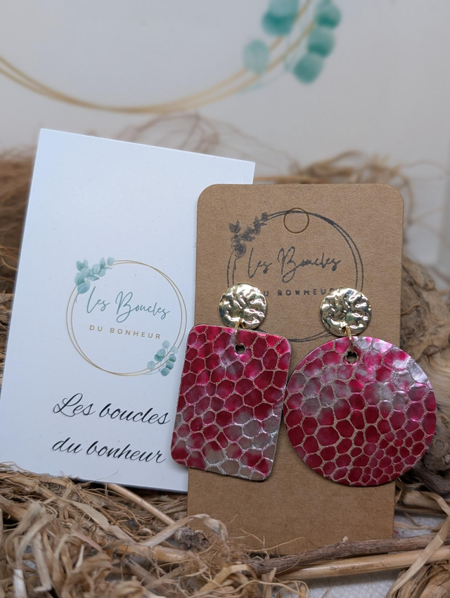 Boucles d'oreilles Asymétrique zk138