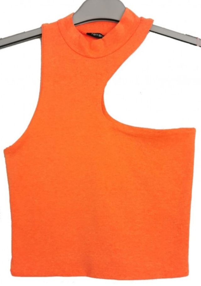 Top à l'épaule dénudé taille XS (Terranova)