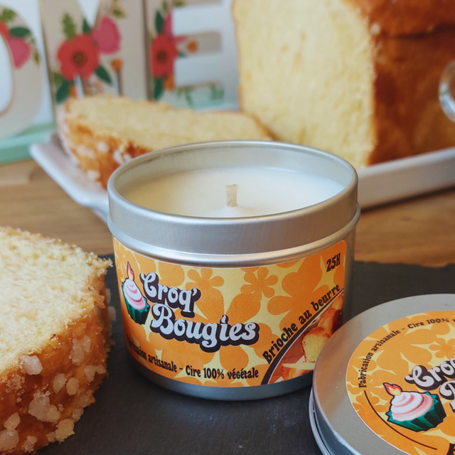 Bougie 110 mL - BRIOCHE AU BEURRE
