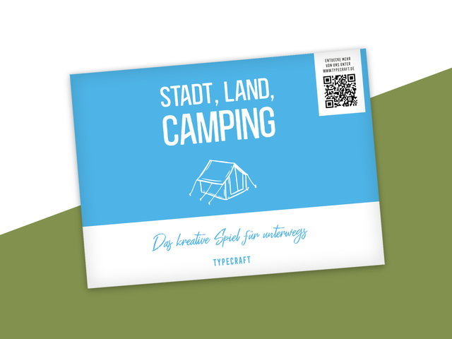 Spieleblock Stadt, Land, Camping