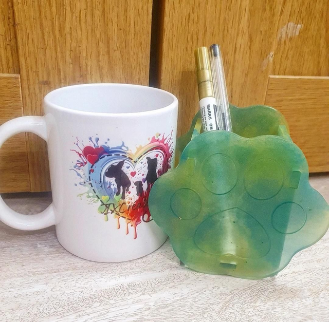 Pot à Crayon Patte de Chien 