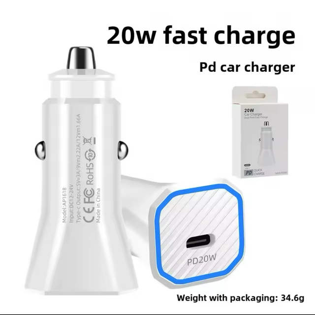 Car Charger 20W Usb C