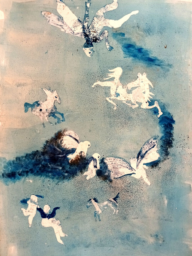 &#039;Horse Night&#039; by Jude Montague edition of one.