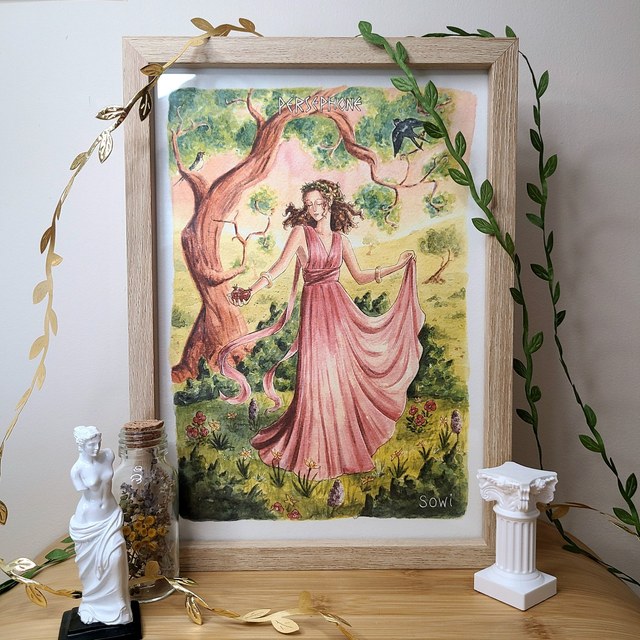 Persephone Reine des Enfers