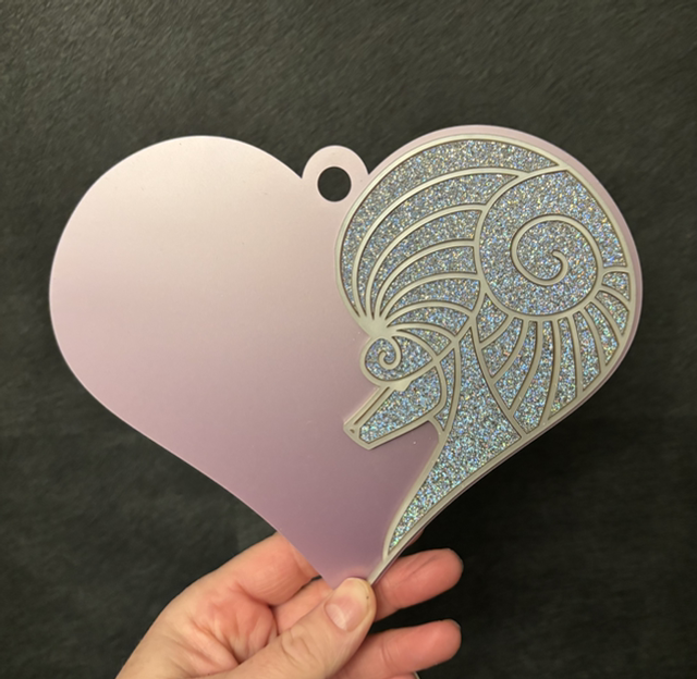 Wall Art - Poodle Fantasy Acryl 