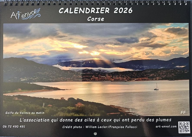 Calendrier 2026 CORSE