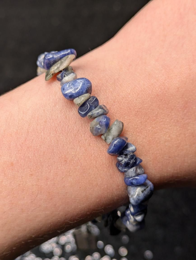 Bracelet sodalite baroque 
