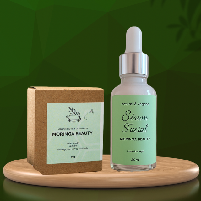 Kit Moringa Beauty: Nutrição e Hidratação