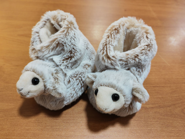 Chaussons Mouton  0/6 mois