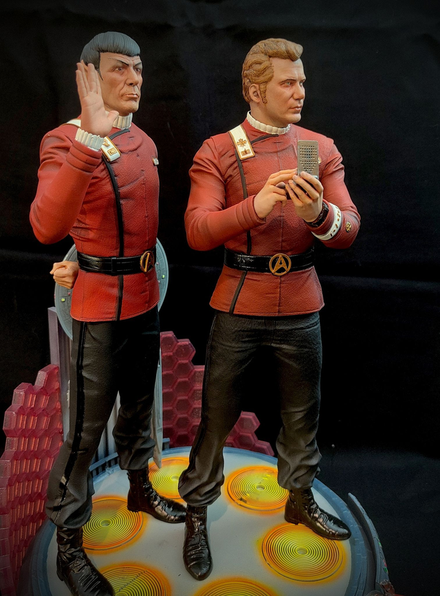Diorama STAR TREK "la colère de Khan"