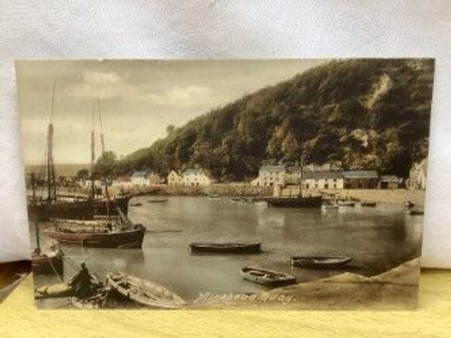 Minehead Quay, Somerset, vintage F. Frith &amp; Co. Ltd. No.57163 postcard. Our Ref No. R526 £2.50