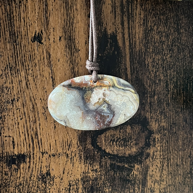 Pendentif en Agate Crazy Lace