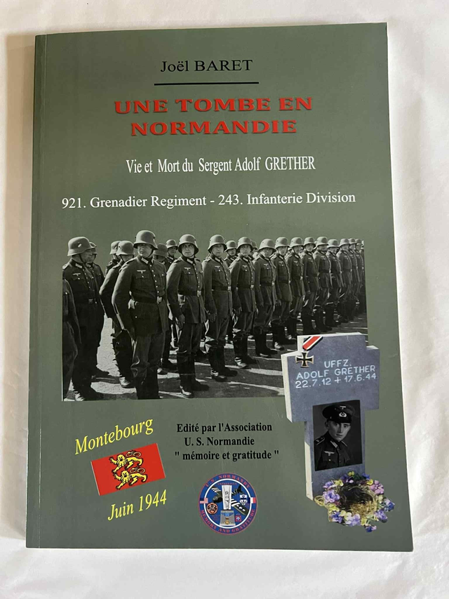 Une tombe en Normandie