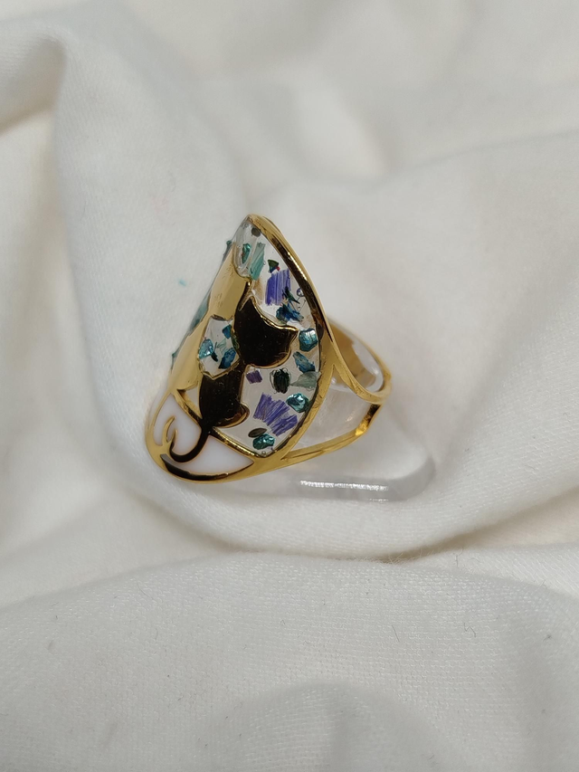 Bague Duchesse coloris bleu