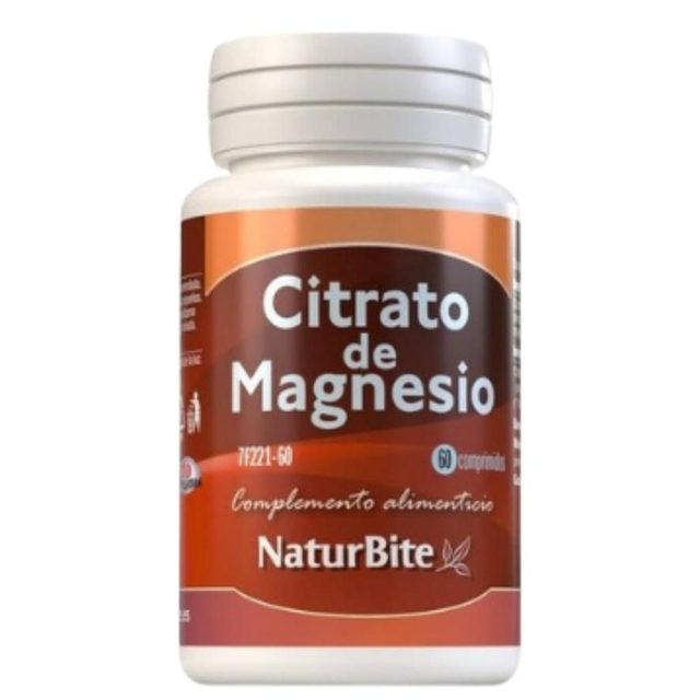 NaturBite
Citrato de Magnesio 60comp NaturBite