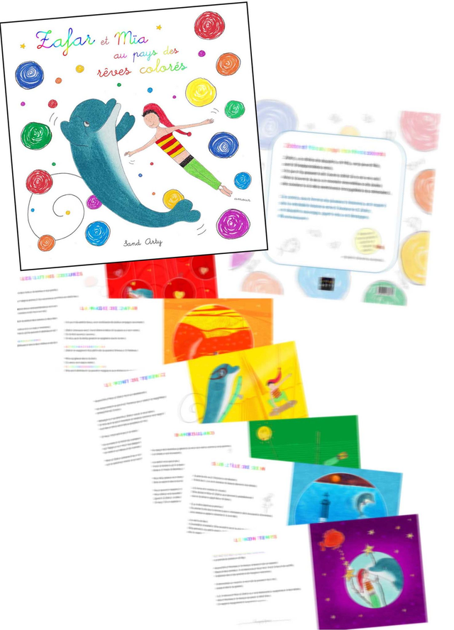 Conte Zafar et Mïa au pays des rêves colorés