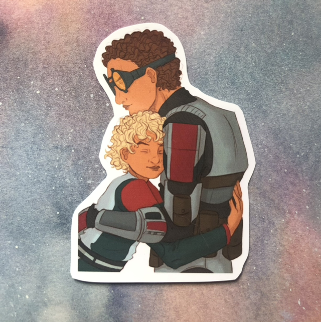 Star Wars - Tech &amp; Omega Sticker-S56