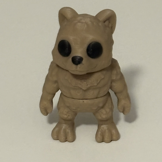3D Printed Wolf Man
