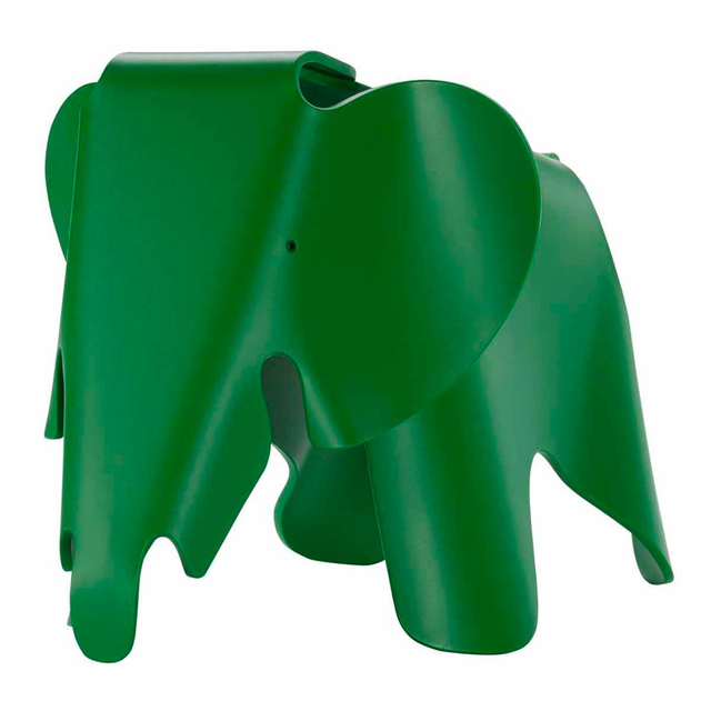 Vitra Eames Elephant en Polypropylène vert palmier (DA)