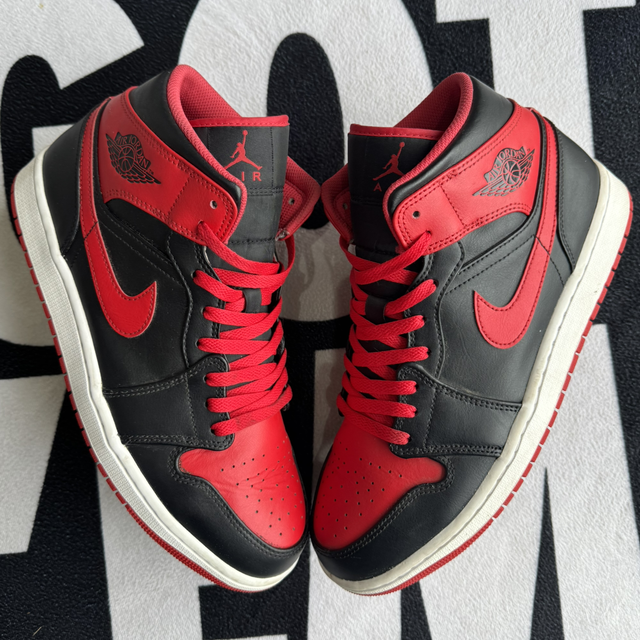 Air Jordan 1 Mid Alternate Bred 2022 (Taille 45)