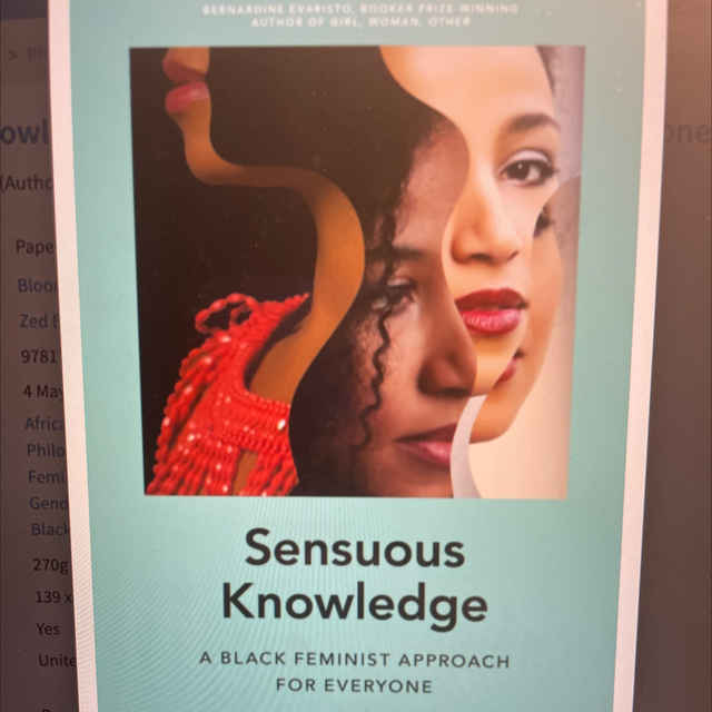 Sensuous Knowledge Minna Salami