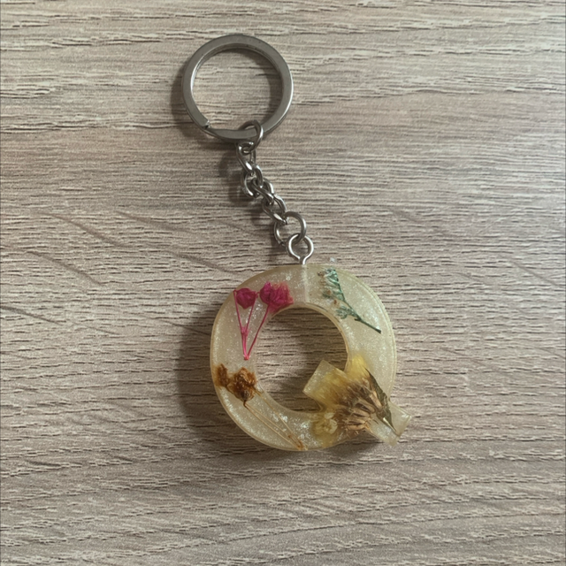 Porte-clés lettre Q