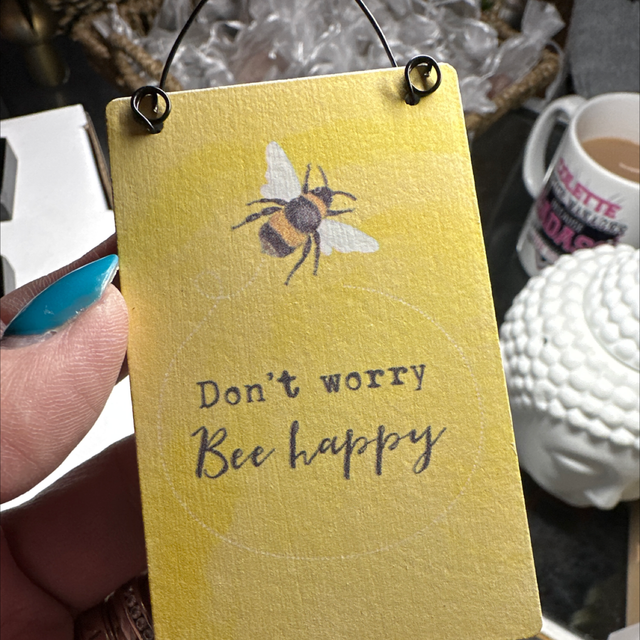 Bee Signs Mini - Bee Happy 