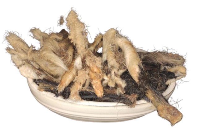 Masque d&#039;agneau avec poils