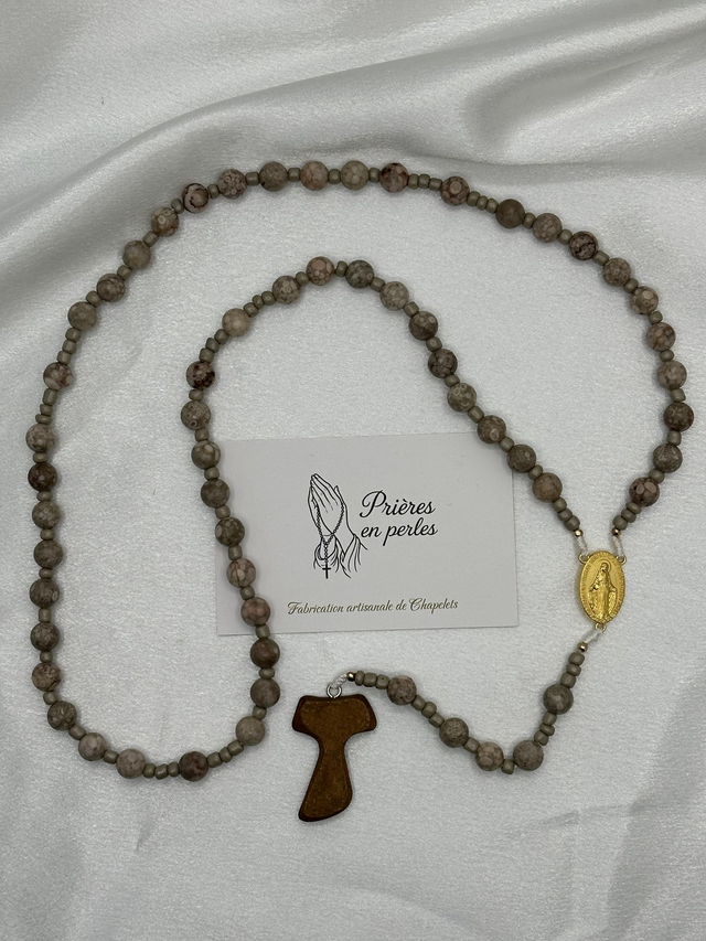 Chapelet artisanal – Paix intérieure et confiance mariale