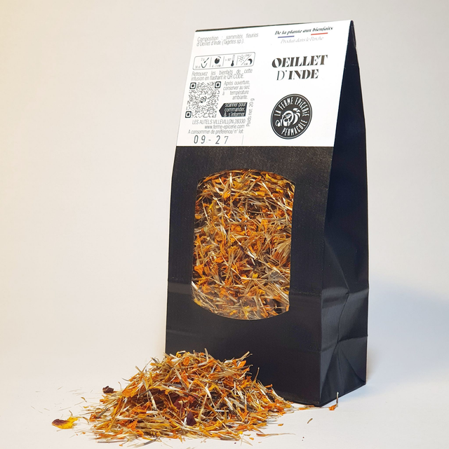 OEILLET d&#039;INDE - infusion de FLEURS 