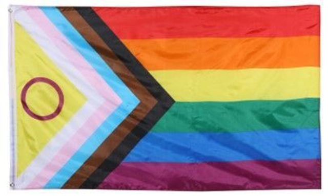  New Progressive Pride Flag 5ft by 3ft
