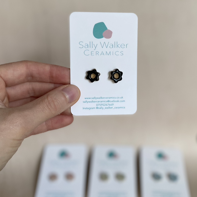 Flower earrings 