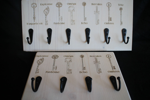 Support de clés inspiration Locke And Key 