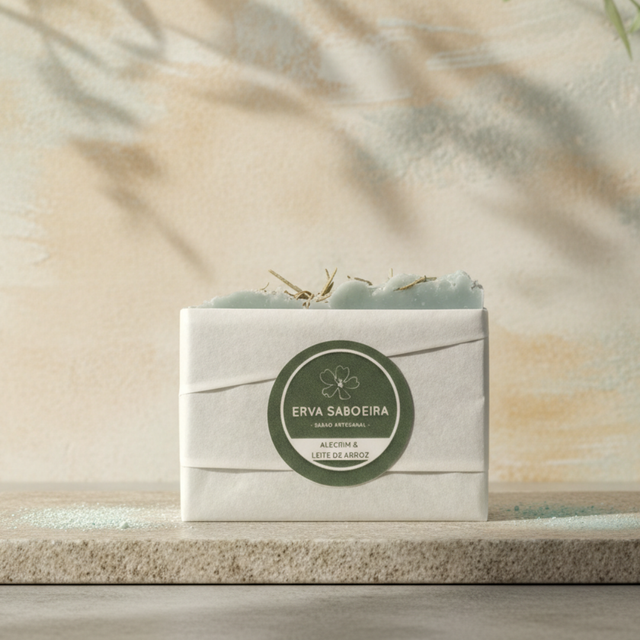 Sabonete de Alecrim & Leite de Arroz
