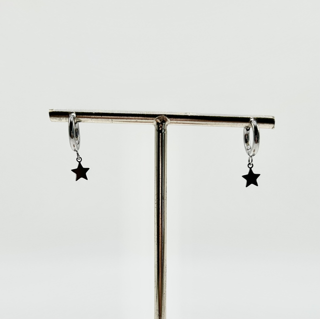 Pendientes Aro Estrella