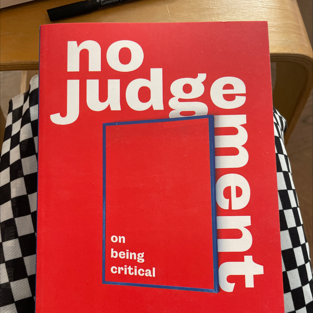 No Judgement Lauren Oyler