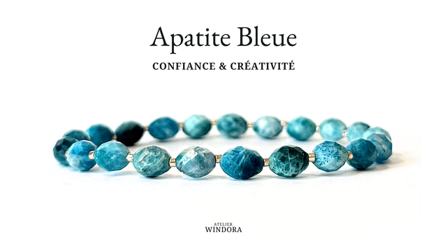 Bracelet | Apatite Bleue - Précieux